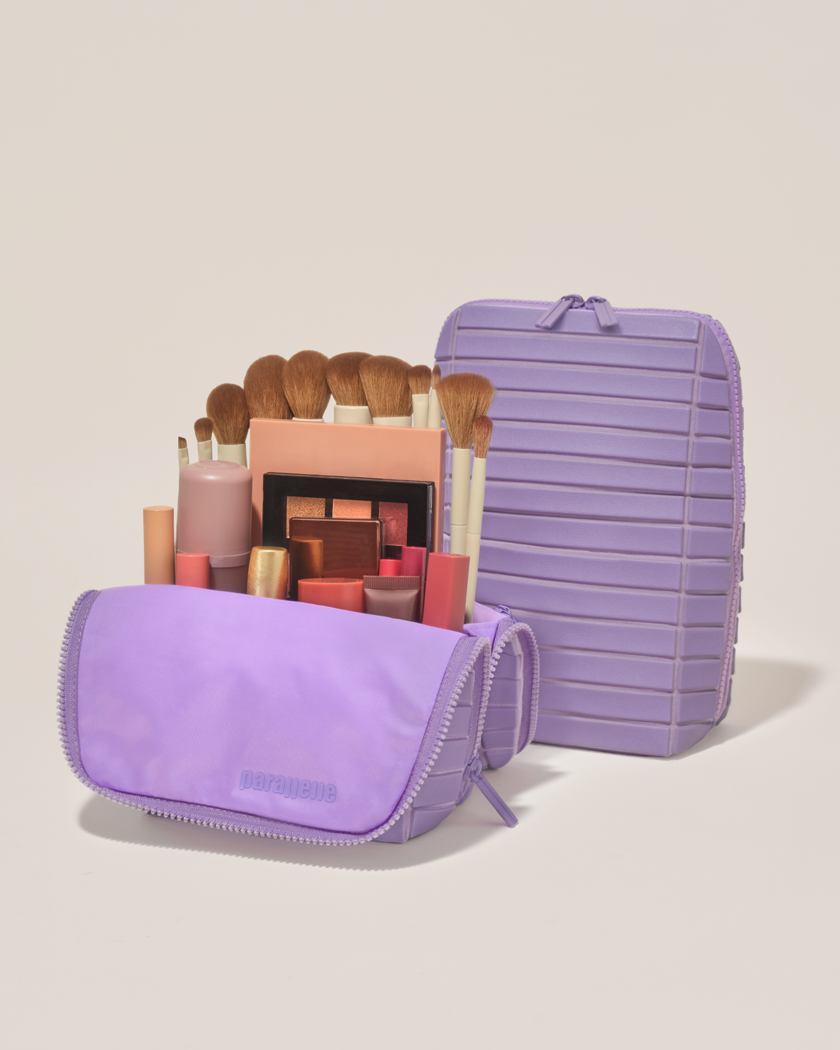 the lilac brush bag